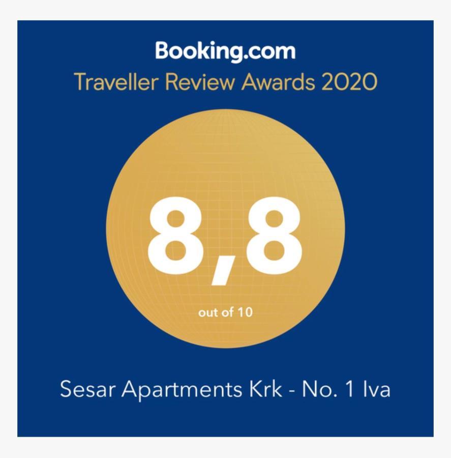 Sesar Apartments Krk - No. 1 Iva クルク エクステリア 写真